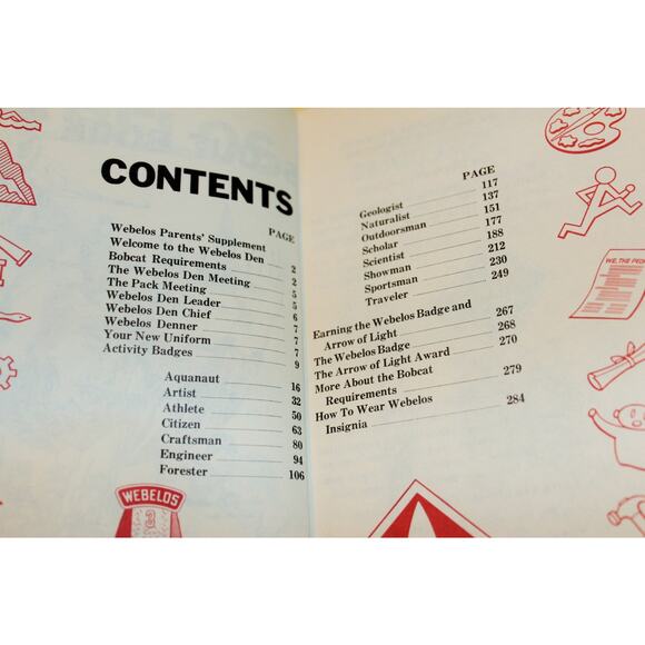 1982 Printing of 1967 Webelos Scout Book, Paperback, Scout's Honor, Memorablia - Picture 5 of 5